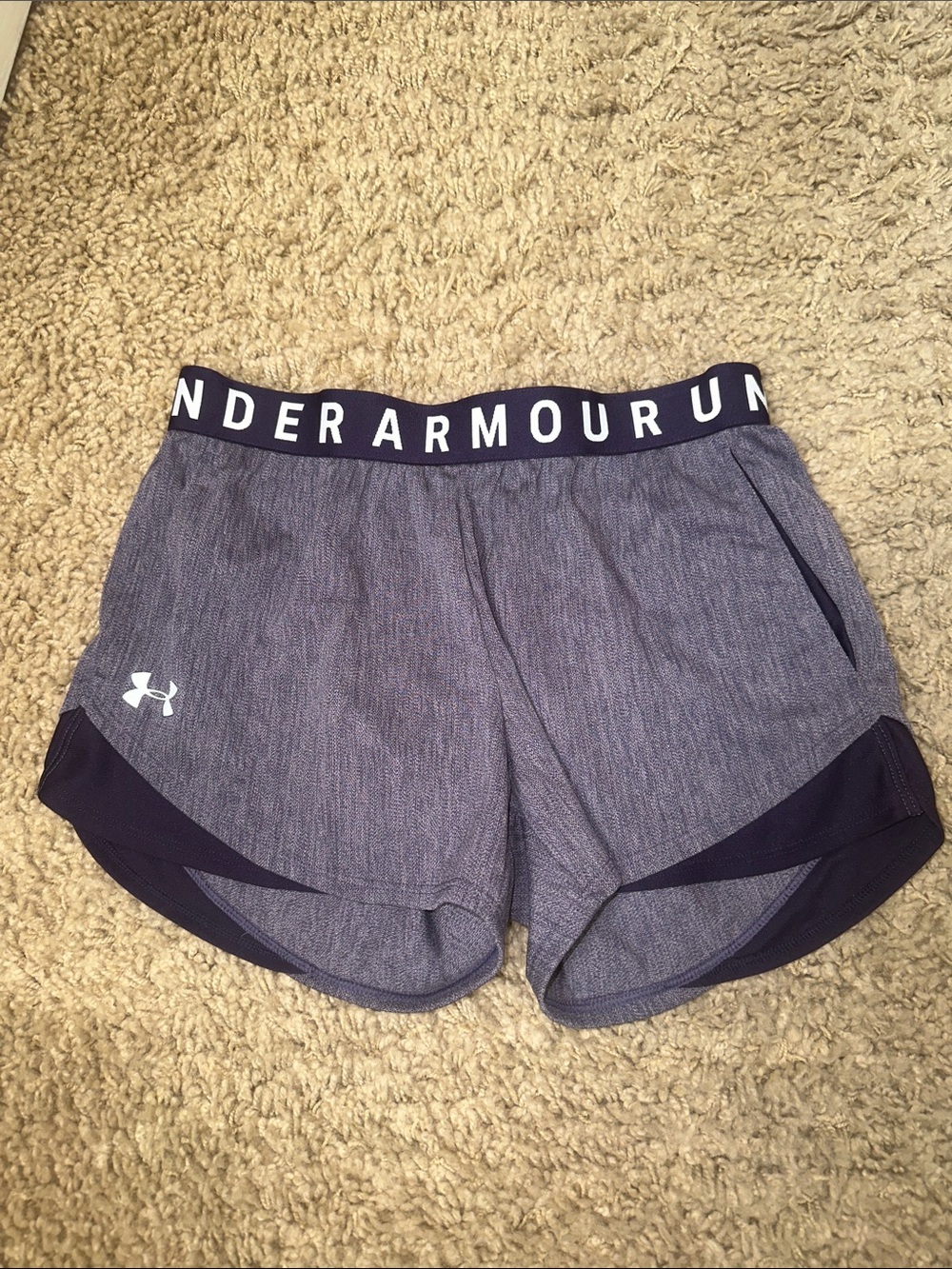 NWT Under Armour Women’s Play Up Twist 3.0 Purple Shorts (XS)